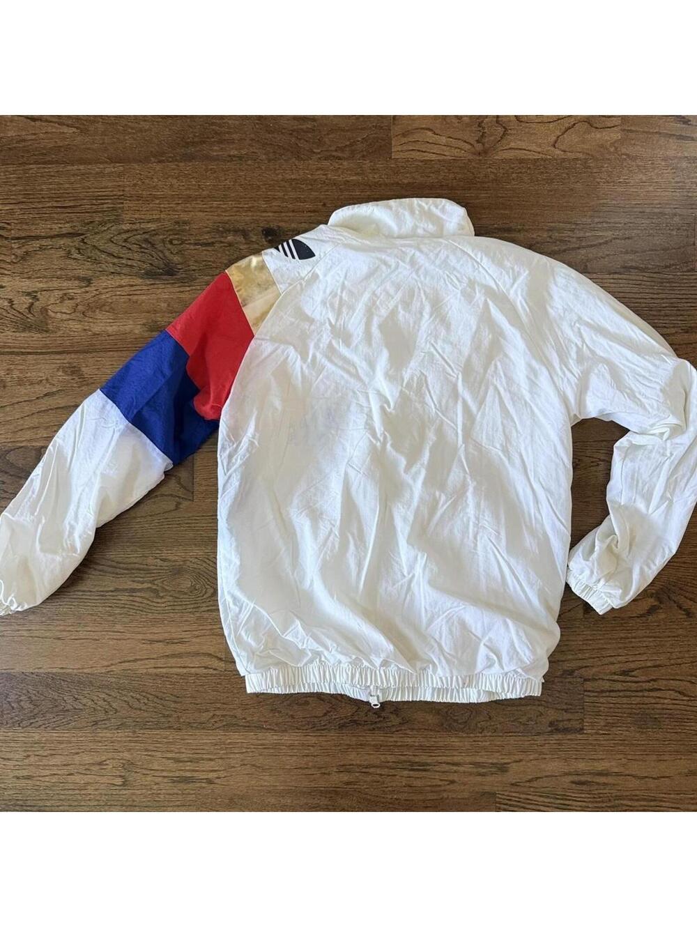 ๐ Adidas Trefoil 80s-90s Windbreaker โ Size M - Picture 7 of 7